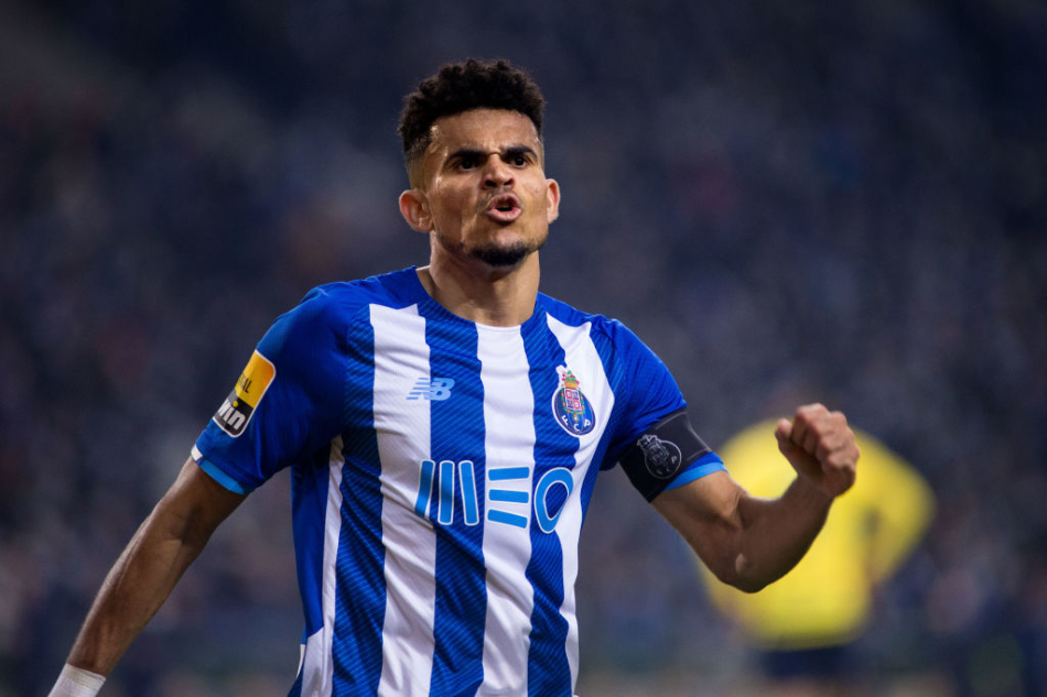Luis Diaz i aktion for FC Porto