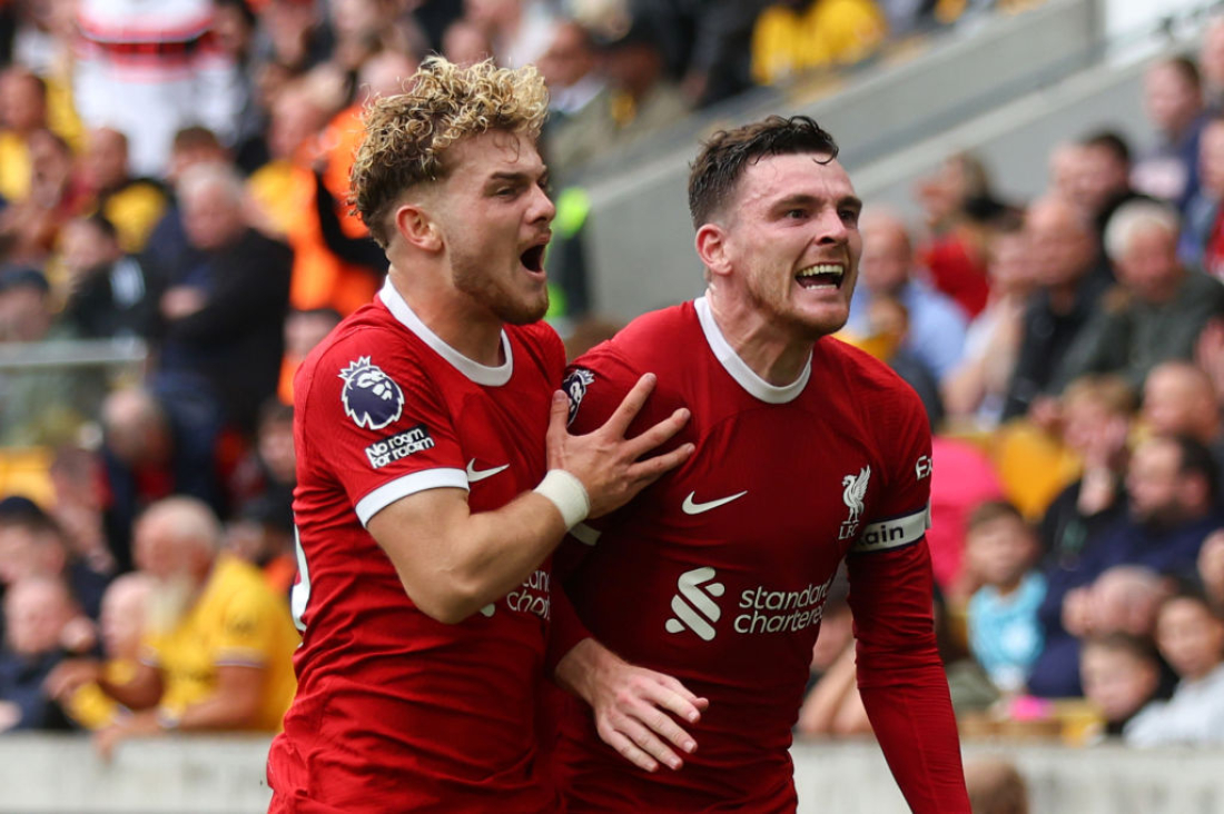 Harvey Elliott, Andy Robertson
