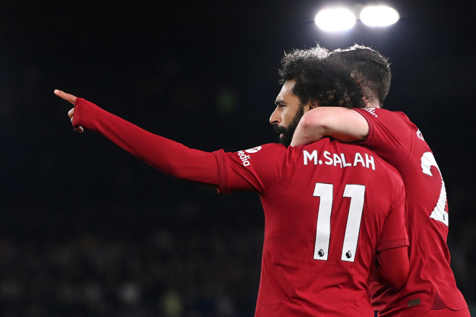Mohamed Salah Andy Robertson