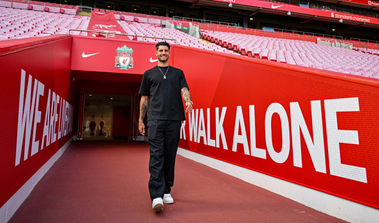 Dominik Szoboszlai enterer Anfield