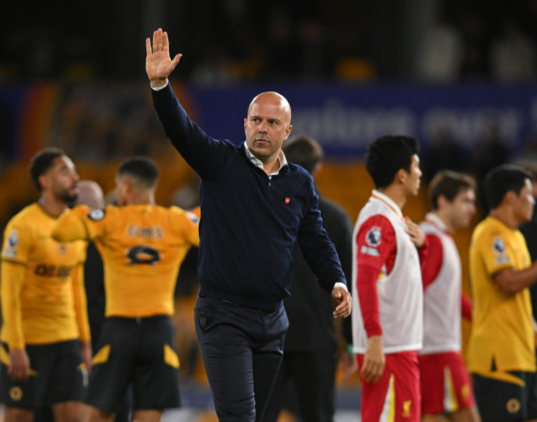 Arne Slot efter sejren over Wolves