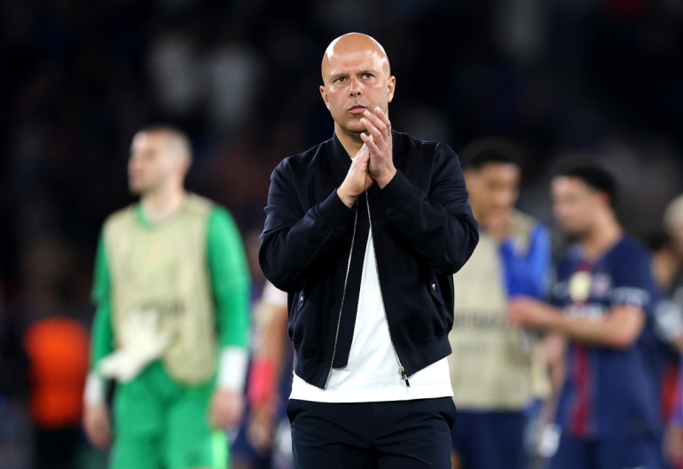 Arne Slot efter slutfløjt i Paris