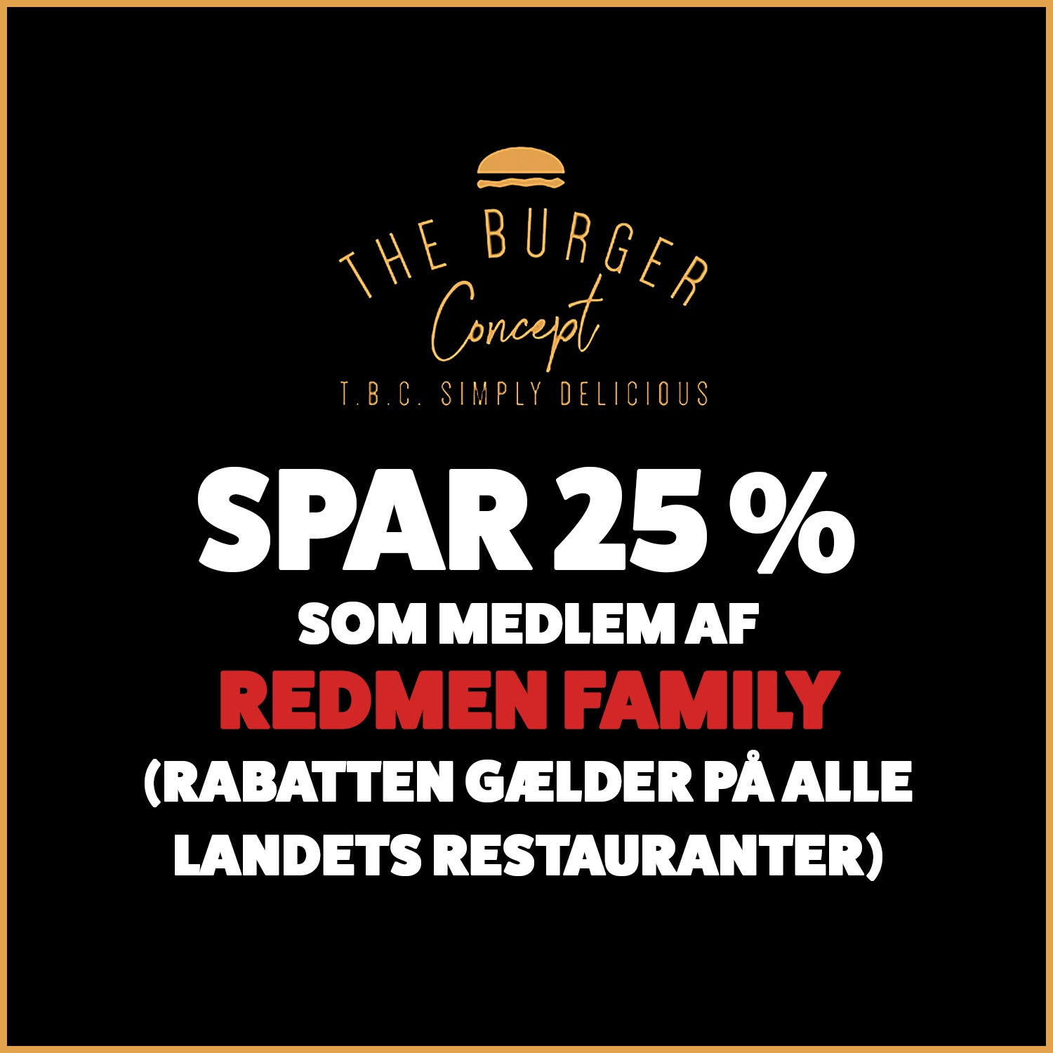 SPAR 25 % HOS THE BURGER CONCEPT 